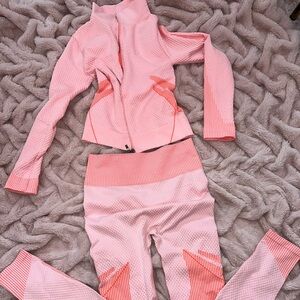 Pink and Orange Activewear Set